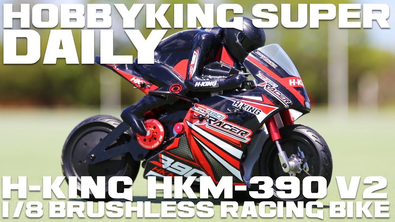 H-King HKM-390 V2 Brushless 1/8 Racing Bike - HobbyKing Super Daily
