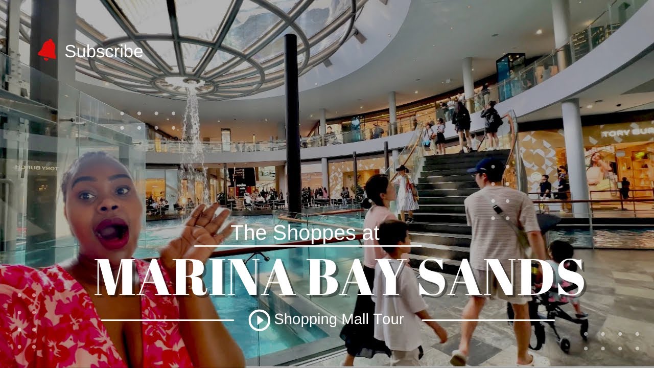THE SHOPPES MARINA BAY SANDS | LUXURY SHOPPING MALL IN SINGAPORE