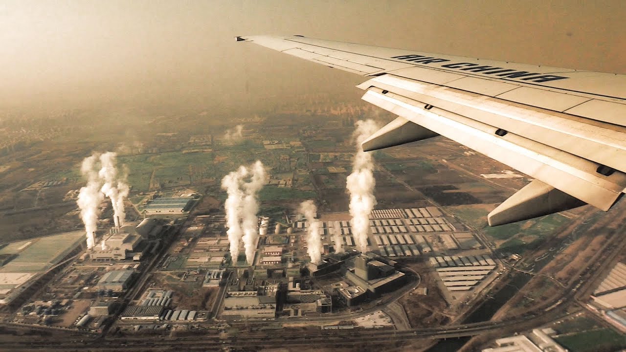 Air China B737 Landing Beijing