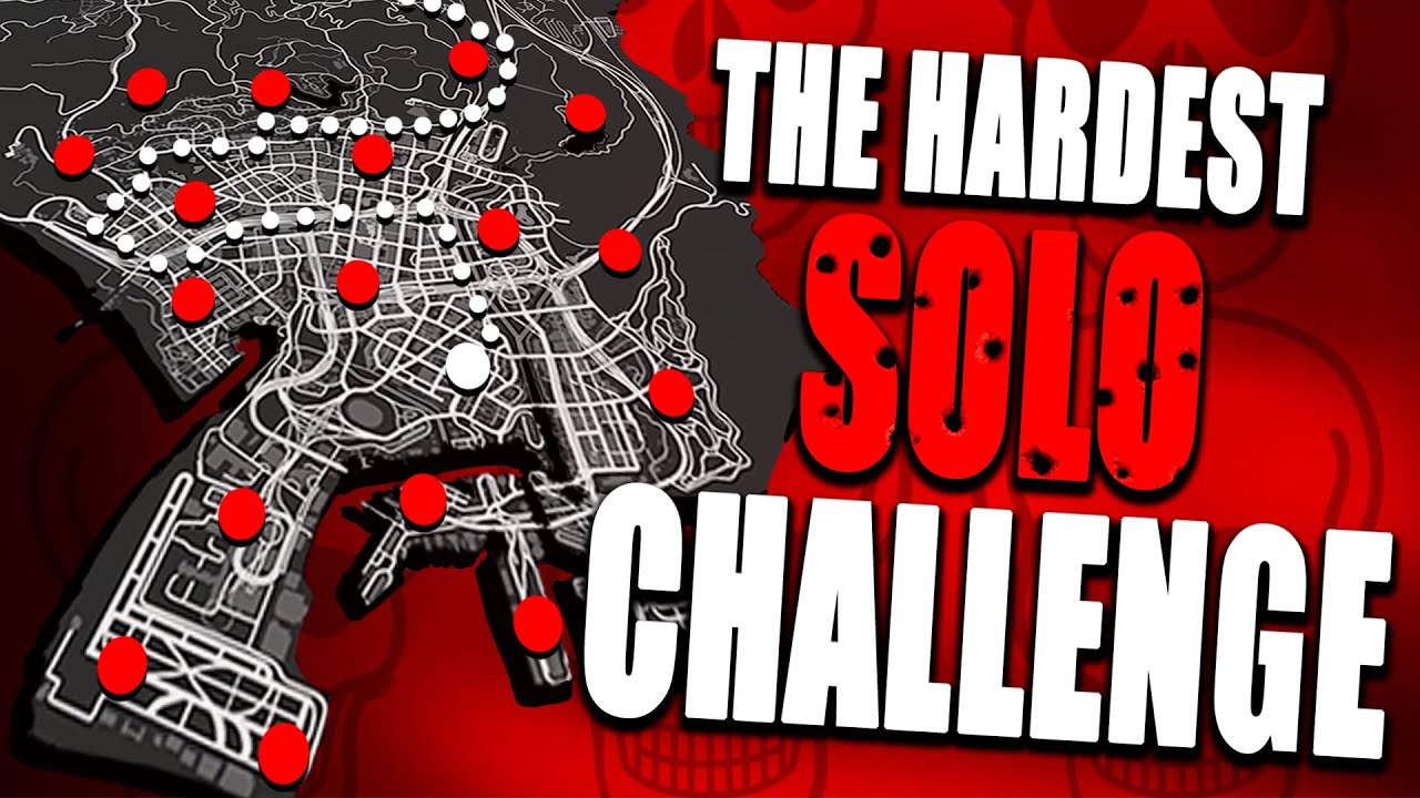 I tried surviving the biggest manhunt in GTA Online (Cops and Crooks)