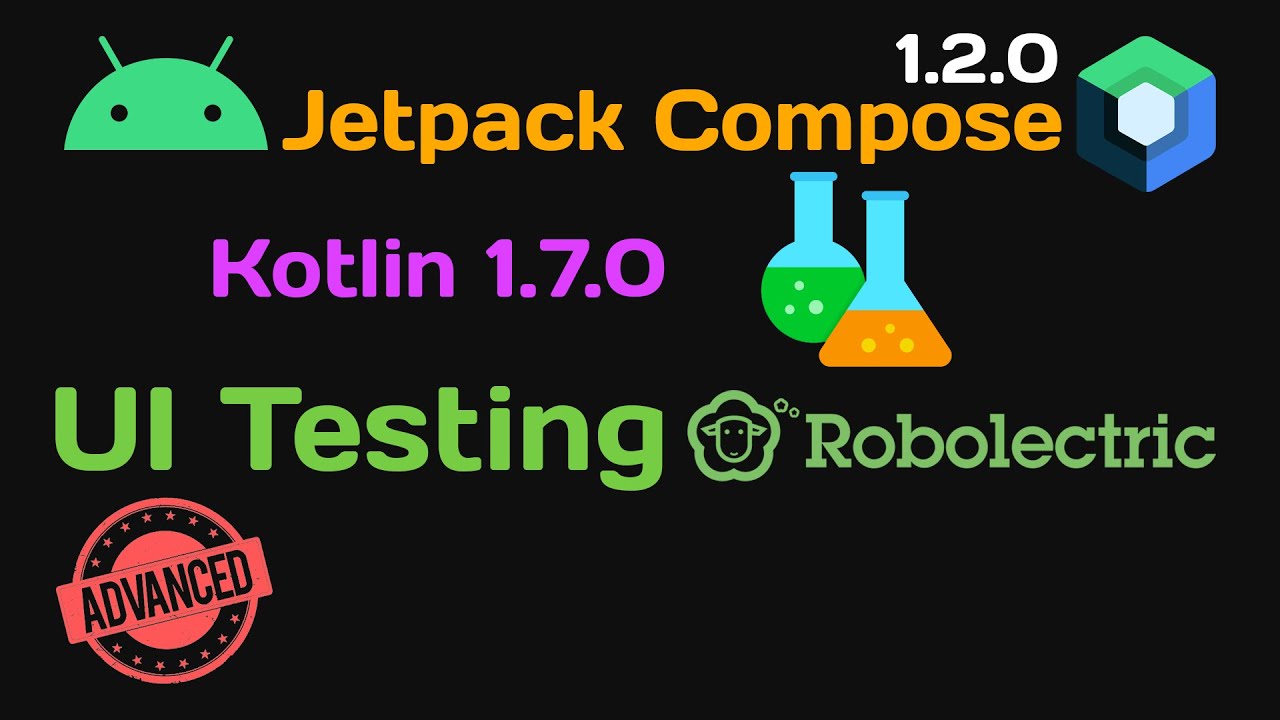 Jetpack Compose UI testing with Robolectric without device or emulator