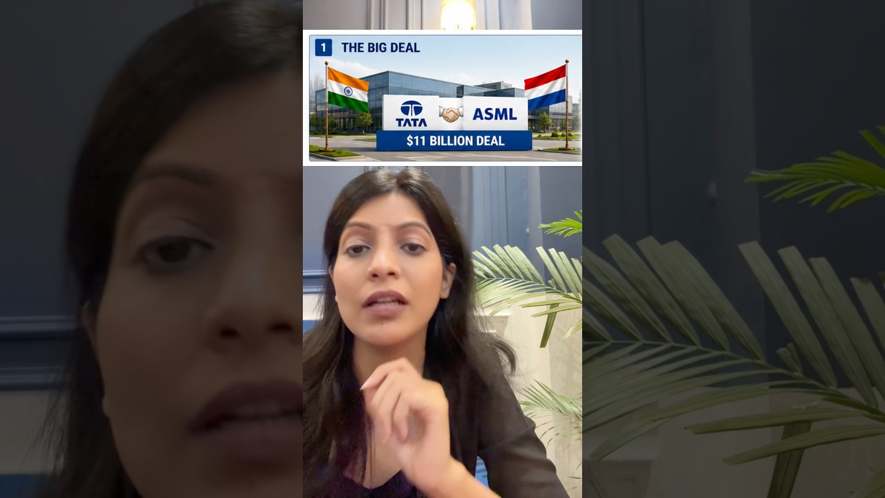 Tata ASML deal explained. #tata #netherlands #asml #pmmodi #semiconductor #ytshorts #tech