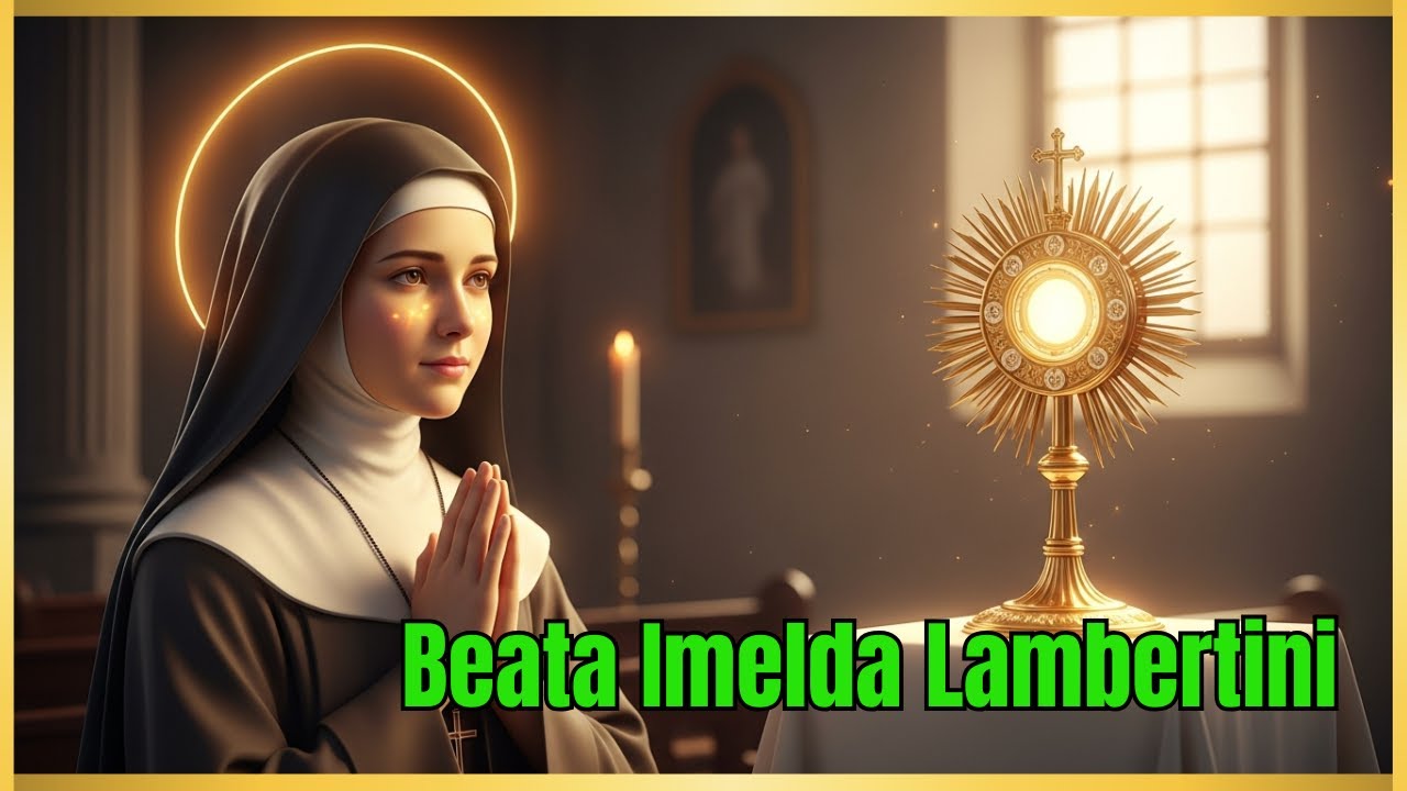 ✝️Beata Imelda Lambertini – La Niña que Amó Profundamente la Eucaristía🌹