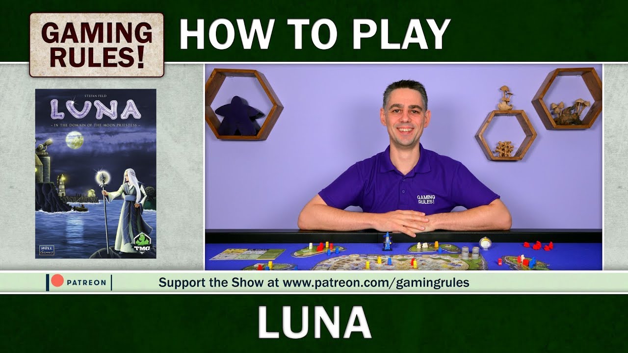 Luna - Official How to Play video from Gaming Rules!