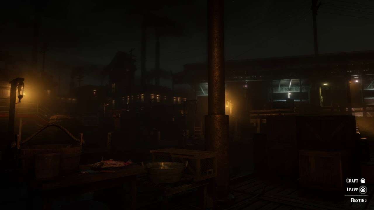 (Red Dead 2) - Industrial Boat Docks