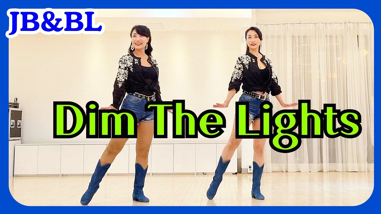 Dim The Lights Linedance/ #Maddison_Glover#Simon_Ward - #컨트리_중급라인댄스