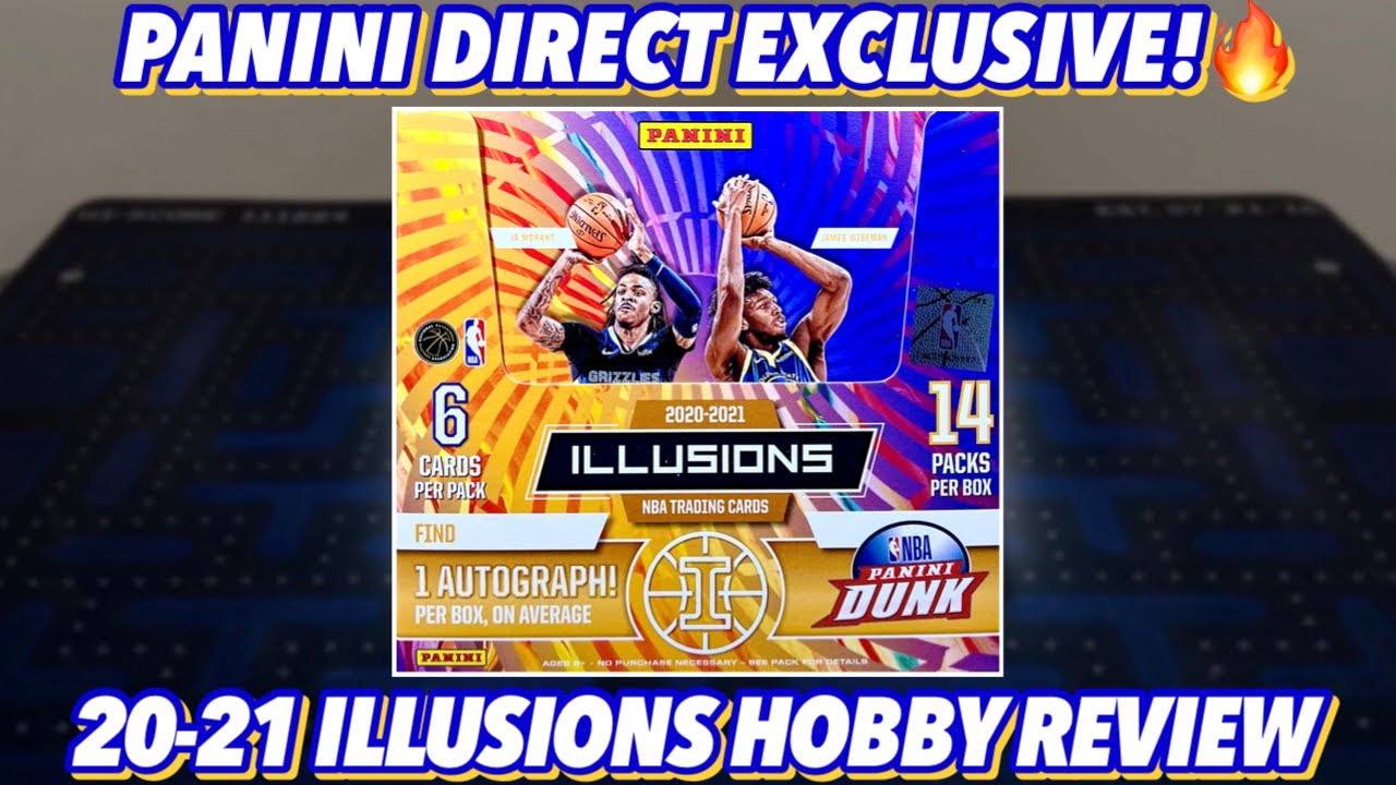 PANINI DIRECT EXCLUSIVE!🔥 | 2020-21 Panini Illusions Basketball Hobby Box Review