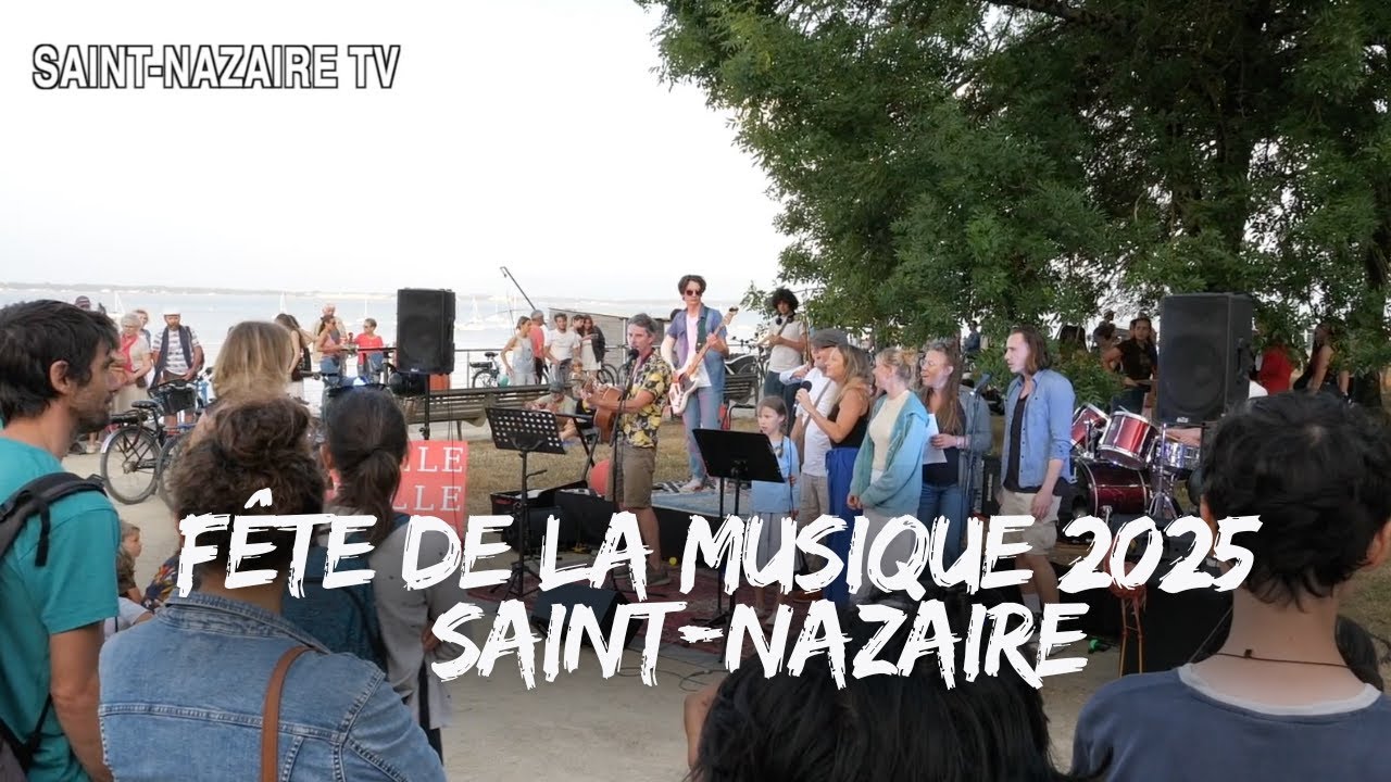 Fête de la Musique 2025 – Saint-Nazaire en rythmes et en lumières