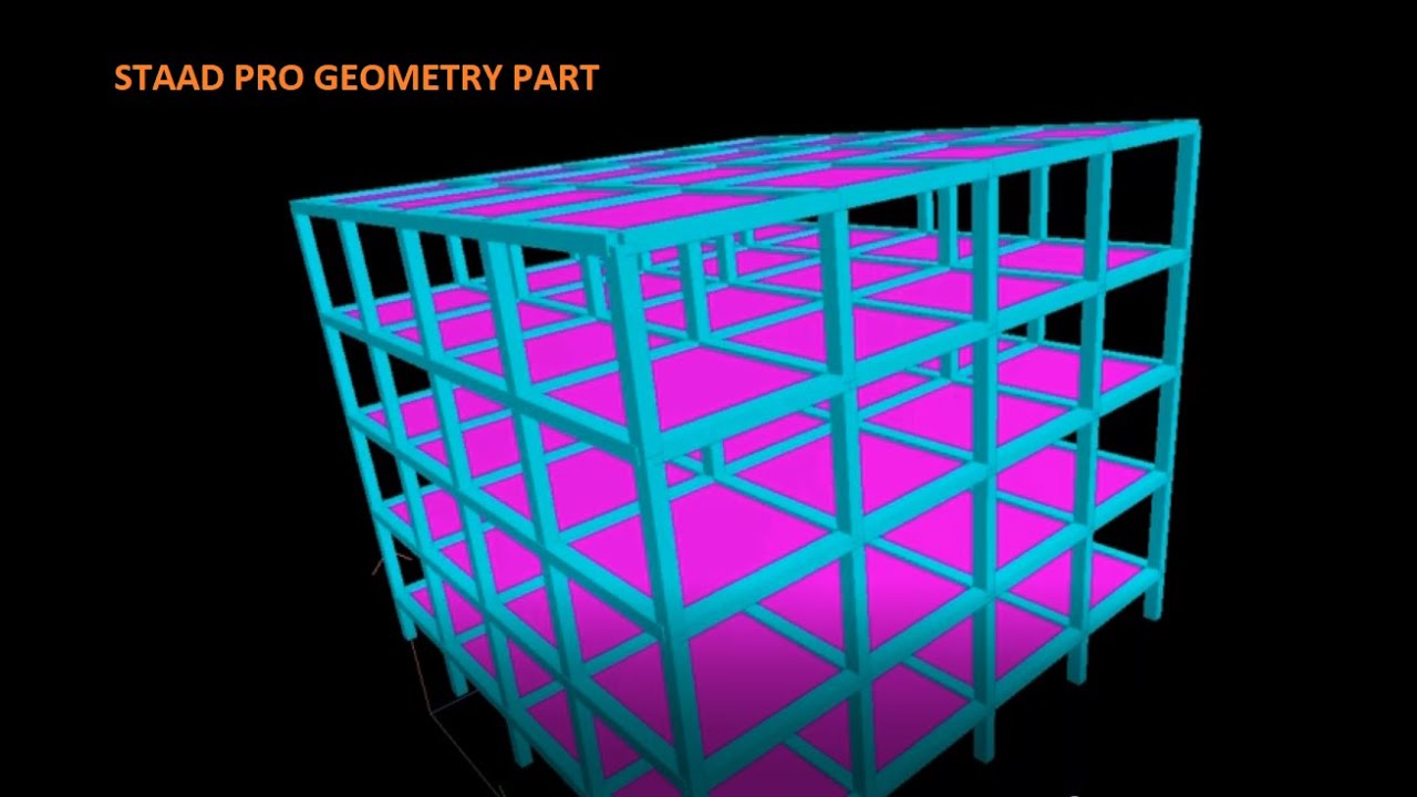 STAAD PRO GEOMETRY PART