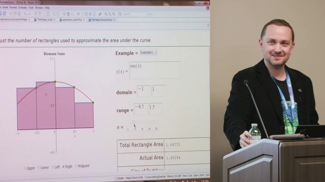 Maple Conference 2019 - Authoring Interactive Content in Maple
