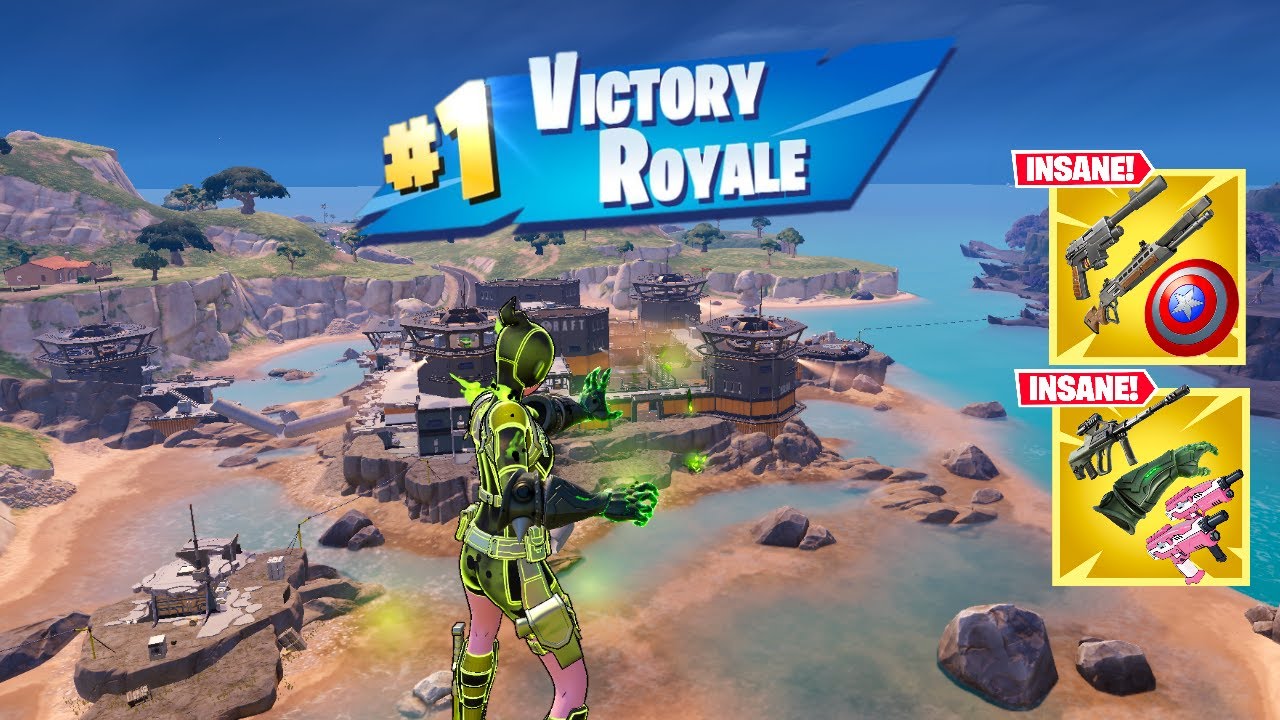 97 Kill Solo Vs Squads Wins Gameplay Full Game (Fortnite Season 4 Ps4 Controller)