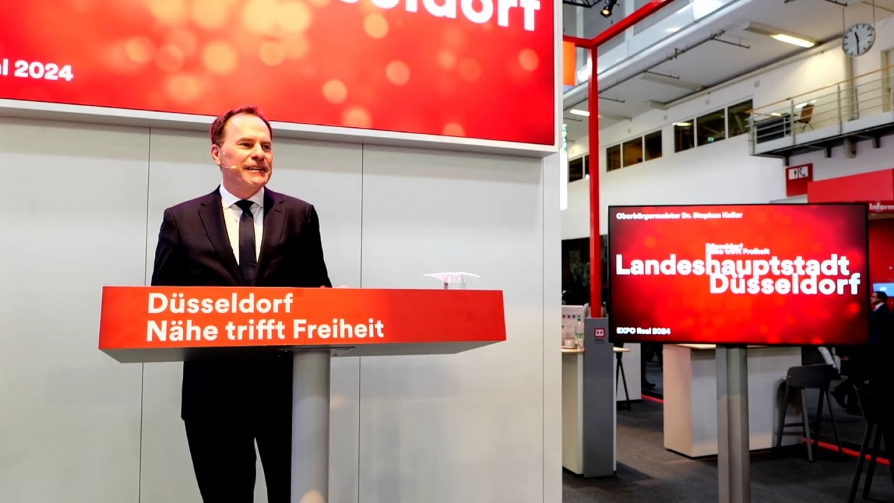 Düsseldorf auf der Expo Real 2024: 