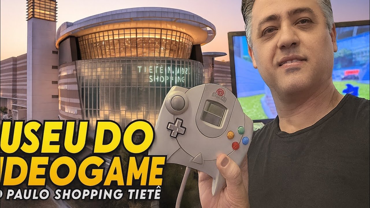 Museu do videogame no Shopping Tiet&ecirc; S&atilde;o Paulo