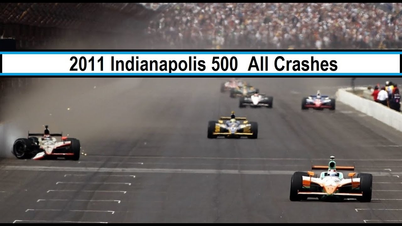 All Indycar Crashes from the 2011 Indianapolis 500