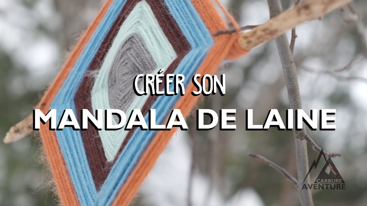 Mandalas de Laine - Bricolage maison !