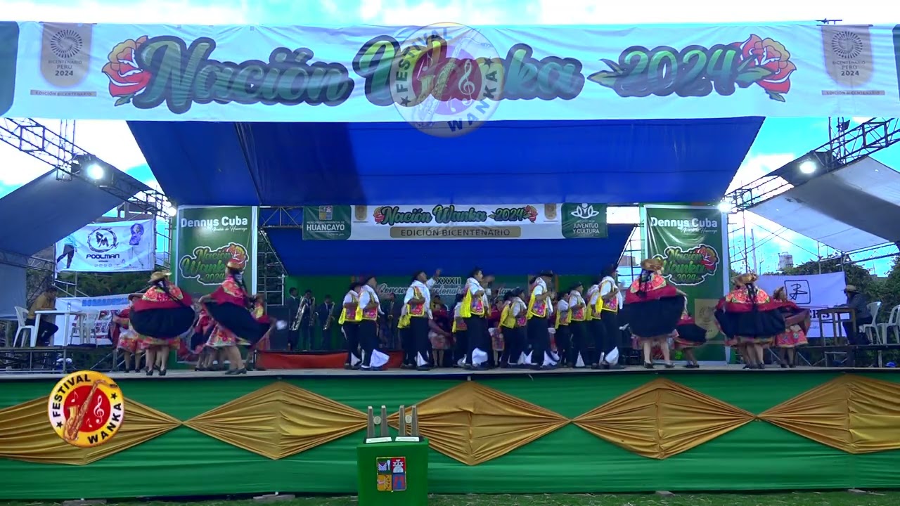 Rebeldes Huancayo 2024 en La Final del Concurso de Huaylarsh Nacion Wanka
