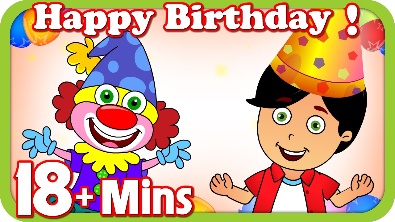 Kids Nursery Rhymes - Happy Birthday And Plus More Nursery Rhymes | Short Compilation For Kids