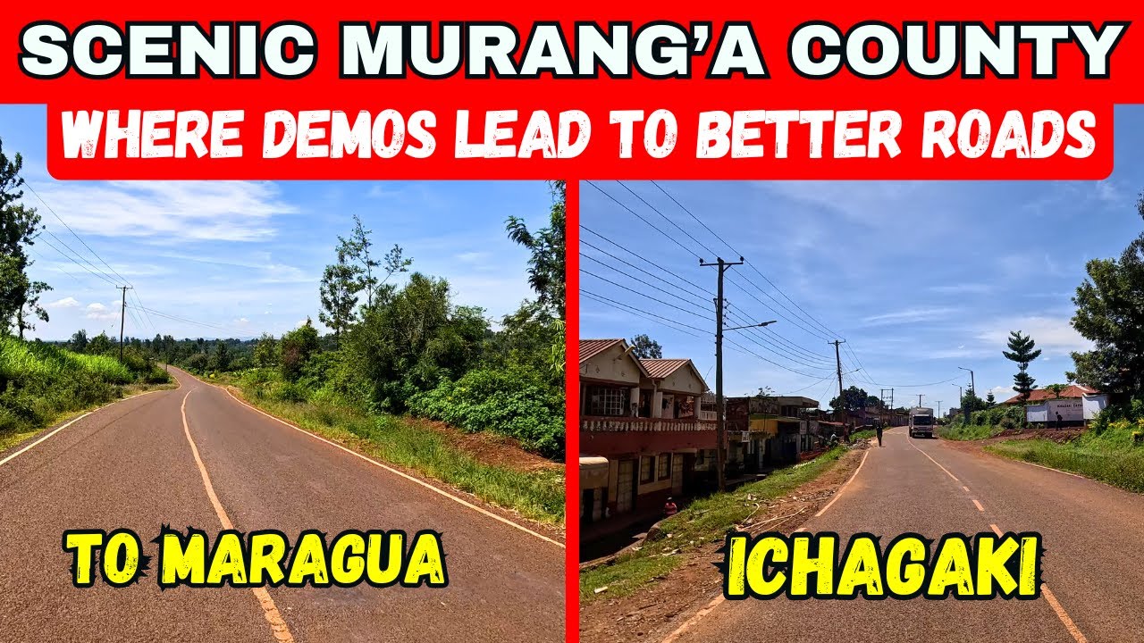 Kenya's RICH Schooled Here: Green & Scenic (Ngaburi - Gikomora - Ichagaki - Maragua)