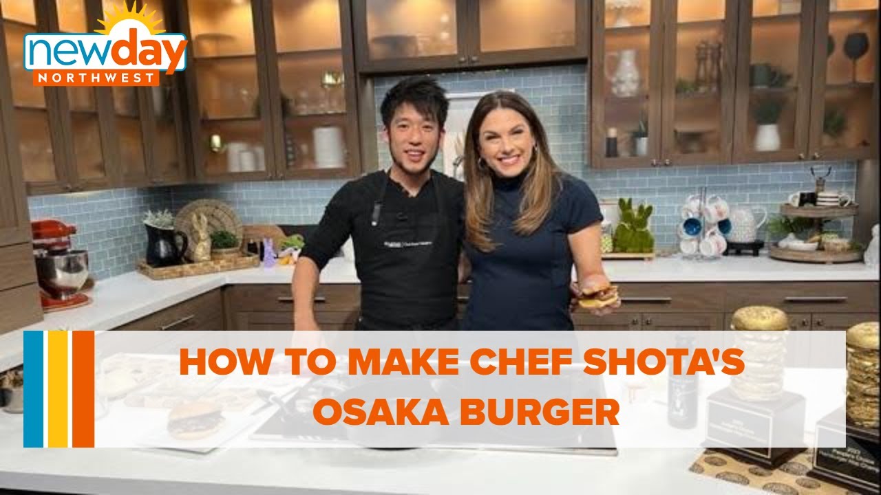 How to make Chef Shota's Osaka Burger - New Day NW