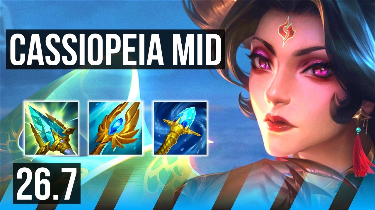 CASSIOPEIA vs SETT (MID) | NA Master | 26.7