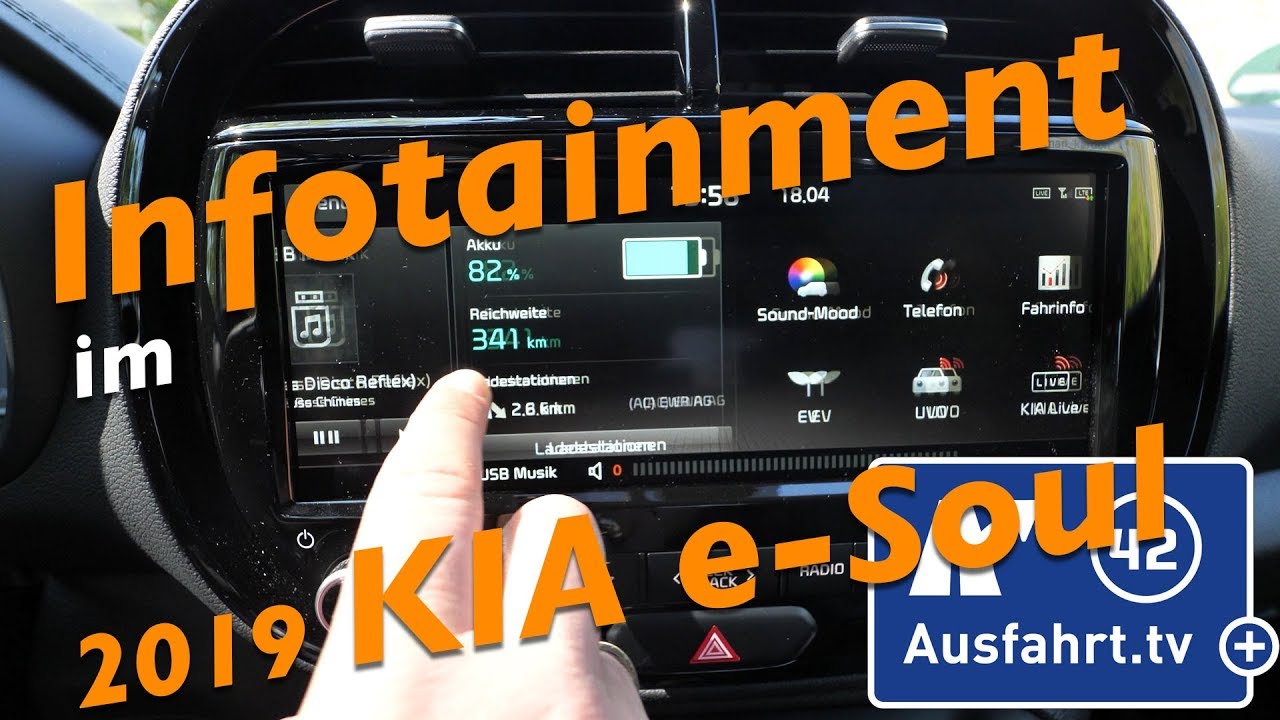 Tech-Check: Infotainment System im 2019 KIA e-Soul
