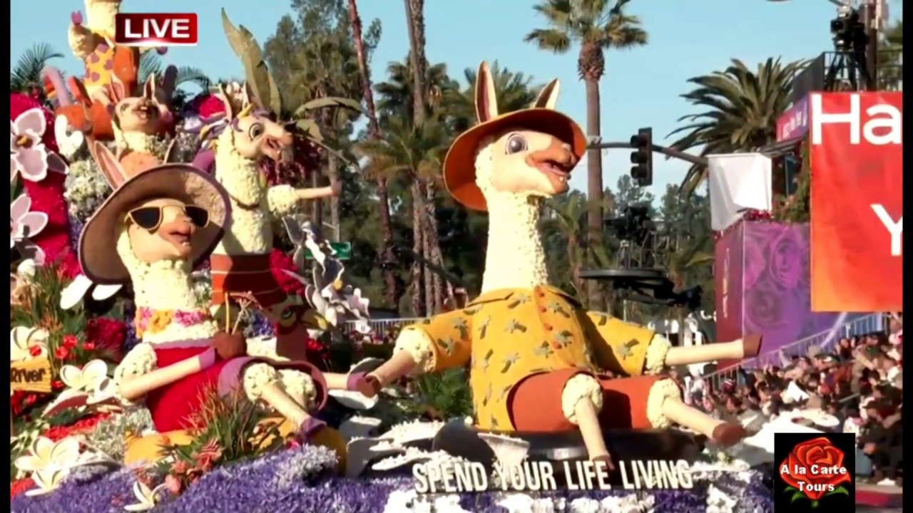 A la Carte Tours - 2020 Rose Parade Highlights