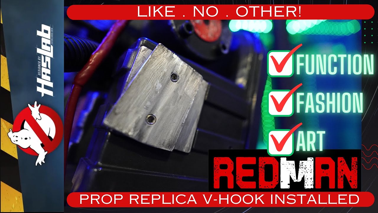 PROPERLY INSTALLING V-HOOK ON BOTH  PROTON PACK & WAND -  THE MOST ACCURATE HOOK ON THE MARKET!