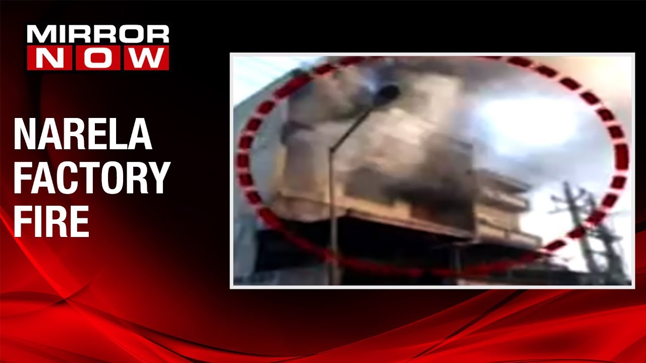Massive fire breaks out at 2-storey building in Narela, Delhi