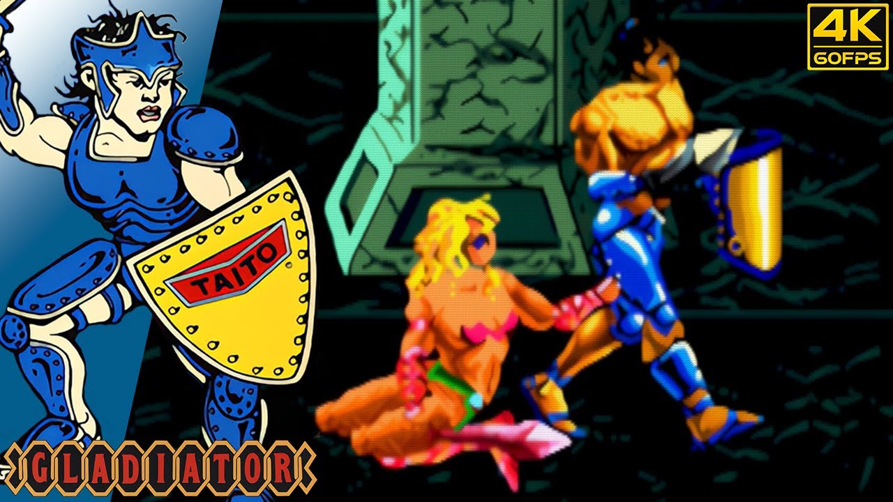 Gladiator (Arcade / 1986) 4K 60FPS
