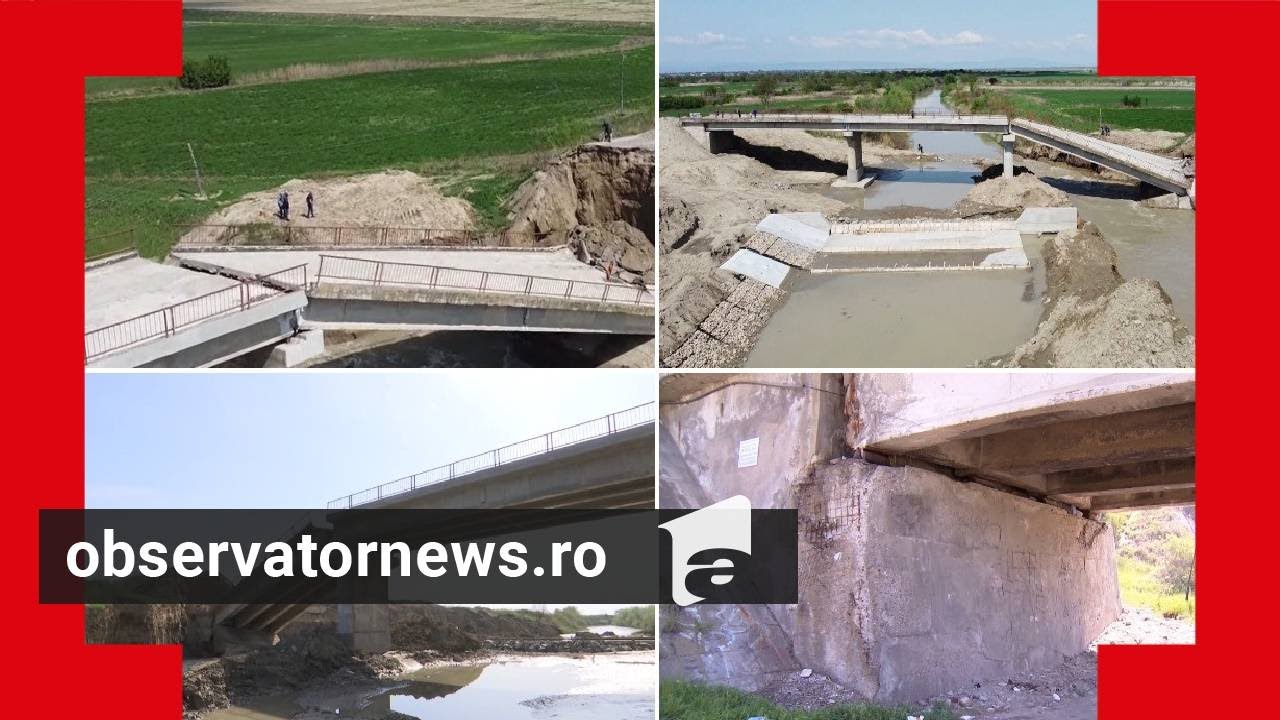 Podurile din România cedează unul după altul