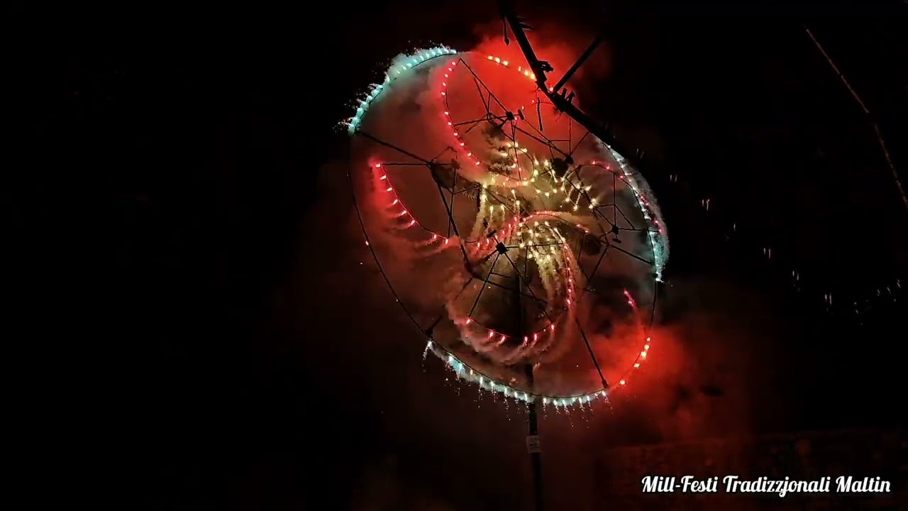 Spettaklu tan-nar tal-art fil-Festa ta' San Ġużepp f'Ħal Għaxaq-Malta-2025!‎⁨ @sanguzeppghaxaq⁩  
