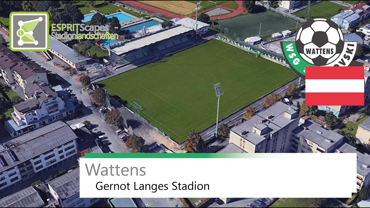 Gernot Langes Stadion | WSG Wattens | Google Earth | 2015