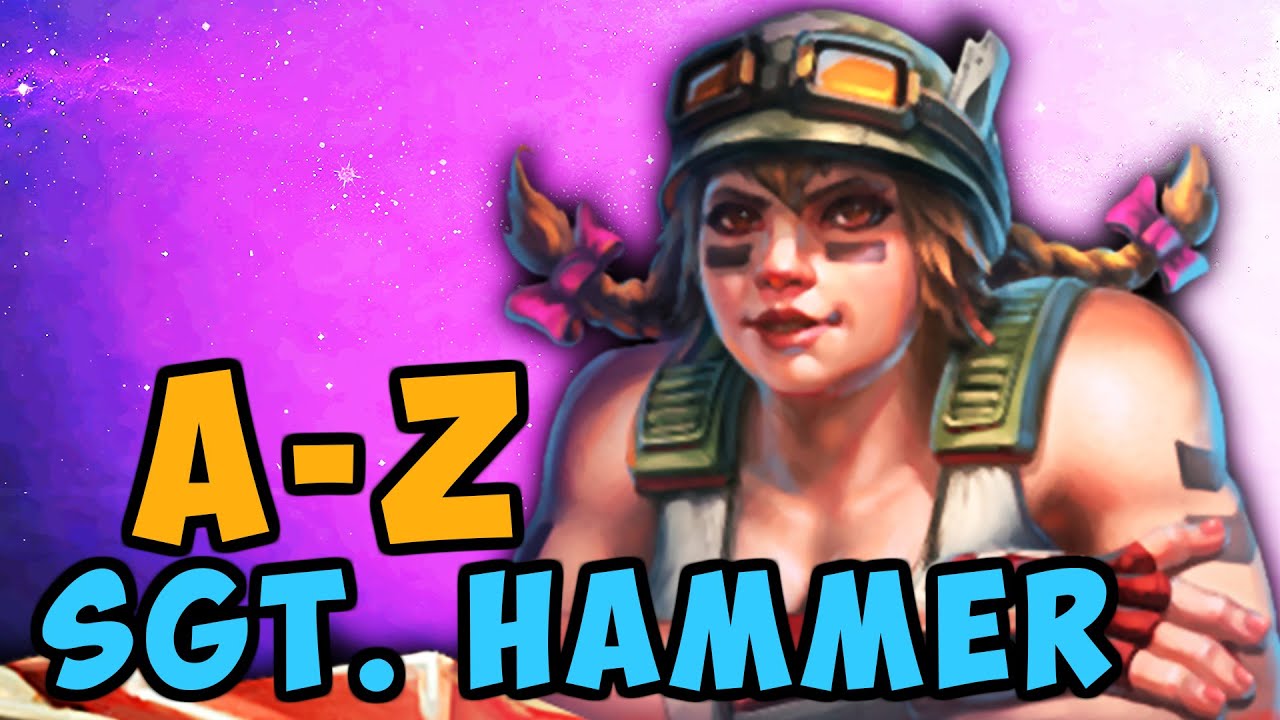 Sgt. Hammer A - Z | Heroes of the Storm (HotS) Gameplay