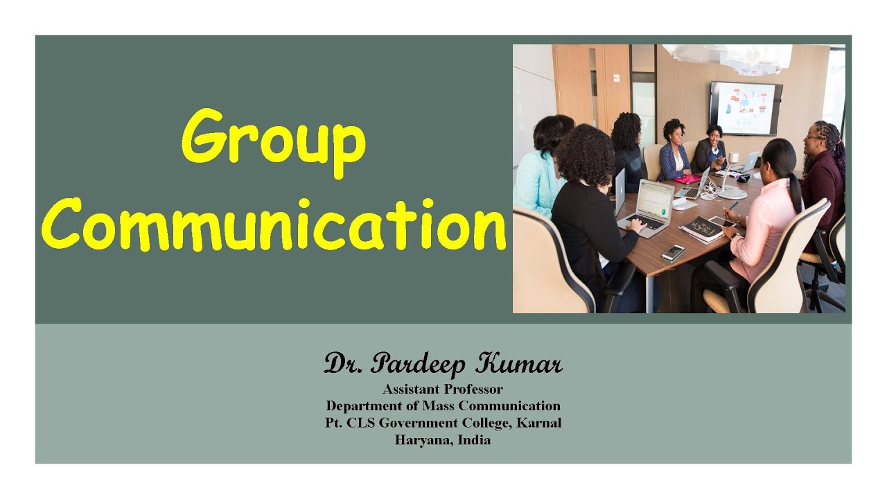 40. Group Communication