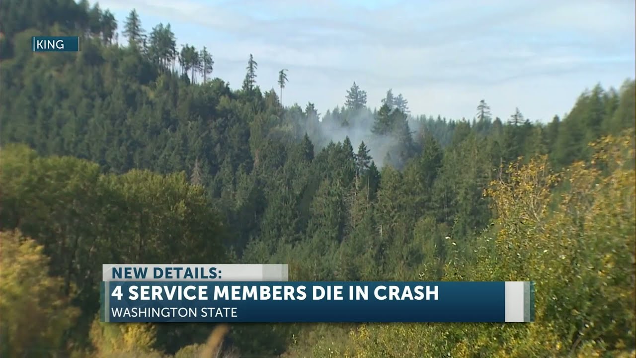 4 Army soldiers believed dead in Black Hawk helicopter crash near base in Washington state