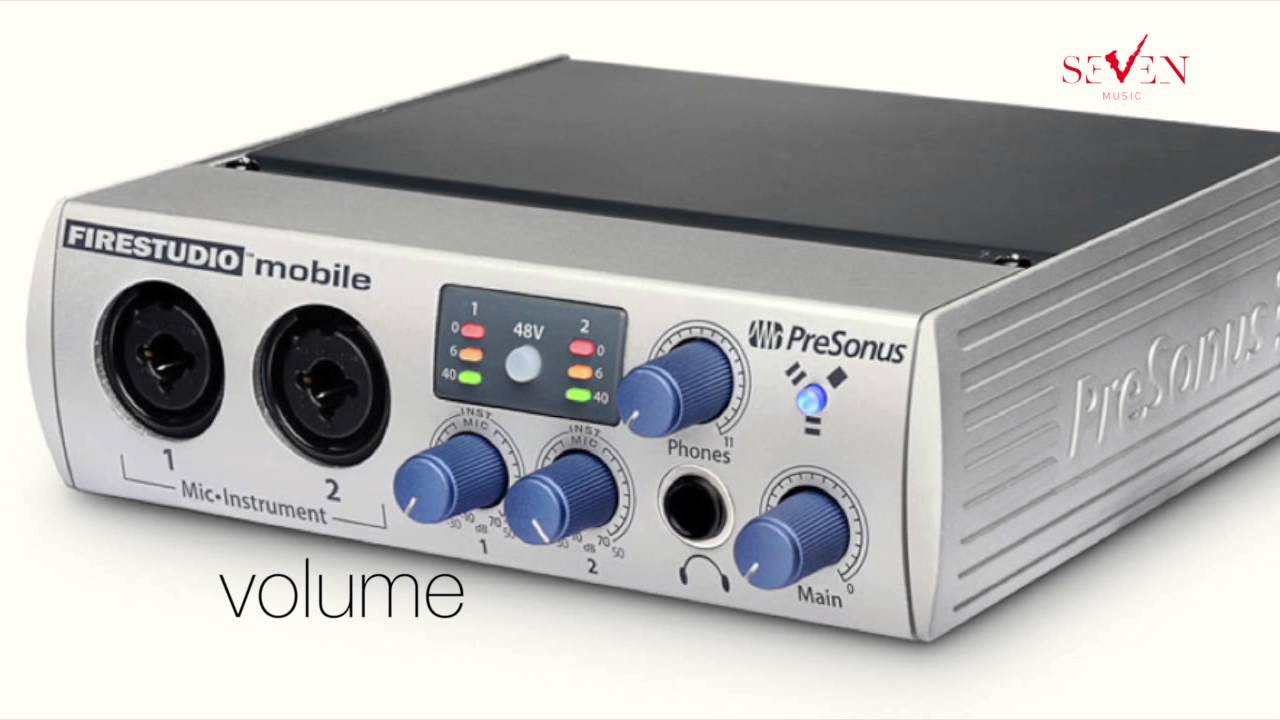 Presonus Firestudio Mobile Part 1 [REVIEW]