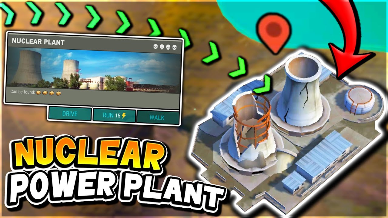 *HUGE* NUCLEAR POWER PLANT LOCATION! (so many crates...) - Last Day on Earth Survival Season 9