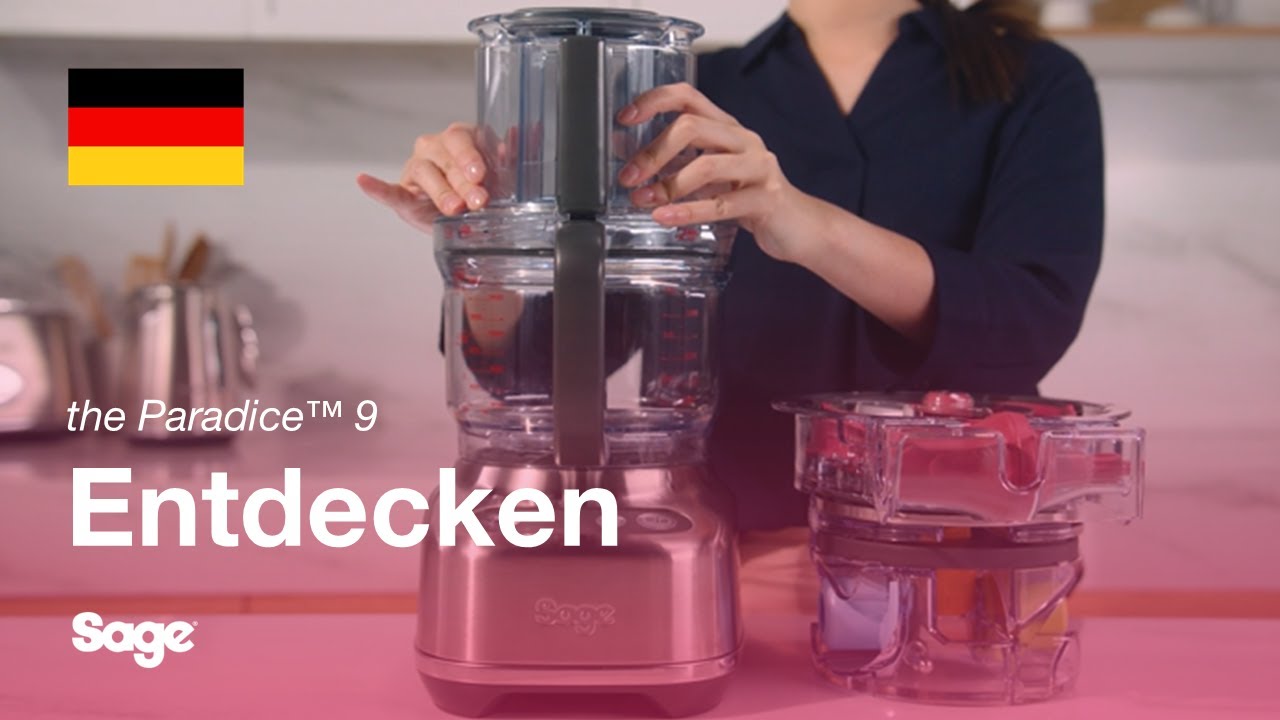 the Paradice™ 9 | Anleitung zur optimalen Nutzung des Paradice™ 9 | Sage Appliances DE
