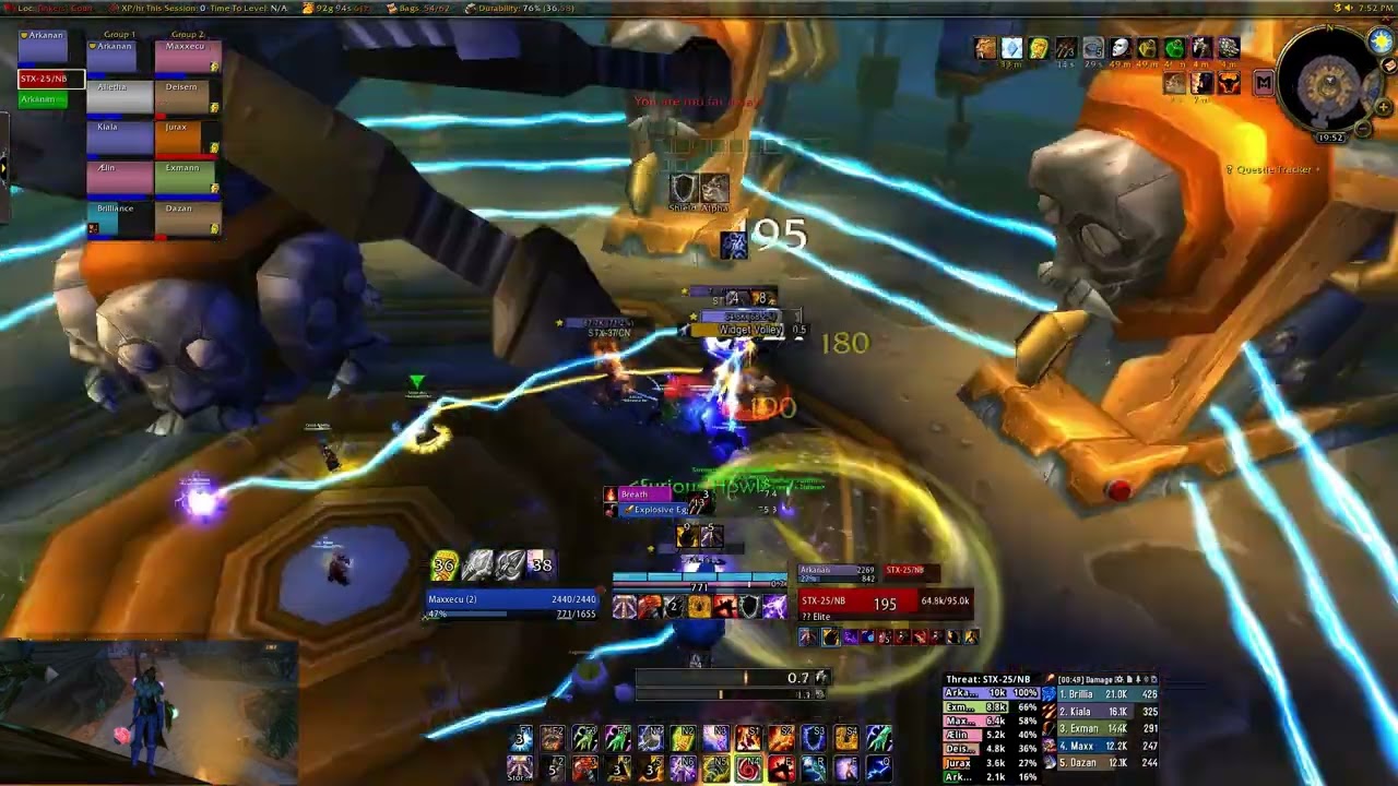 Enhancement Shaman DPS Gnomeregan - World of Warcraft Season of Discovery
