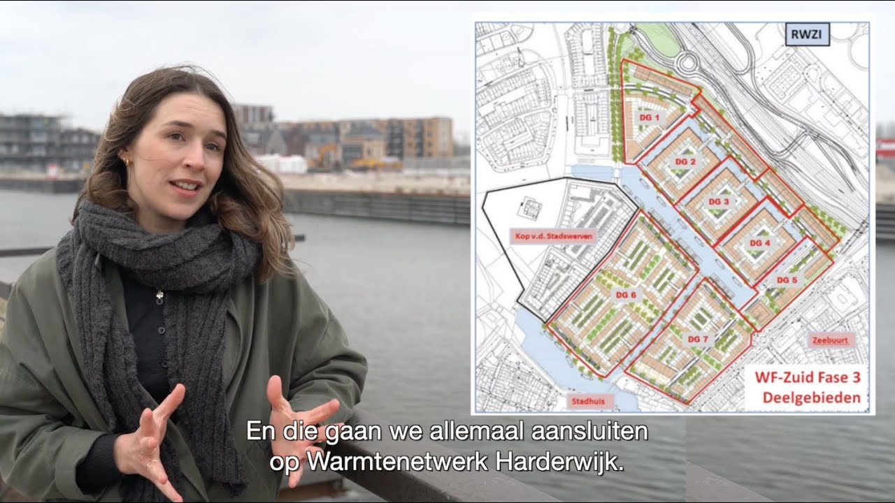 Harderwijk Waterfront: het lage temperatuur warmtenet uitgelegd