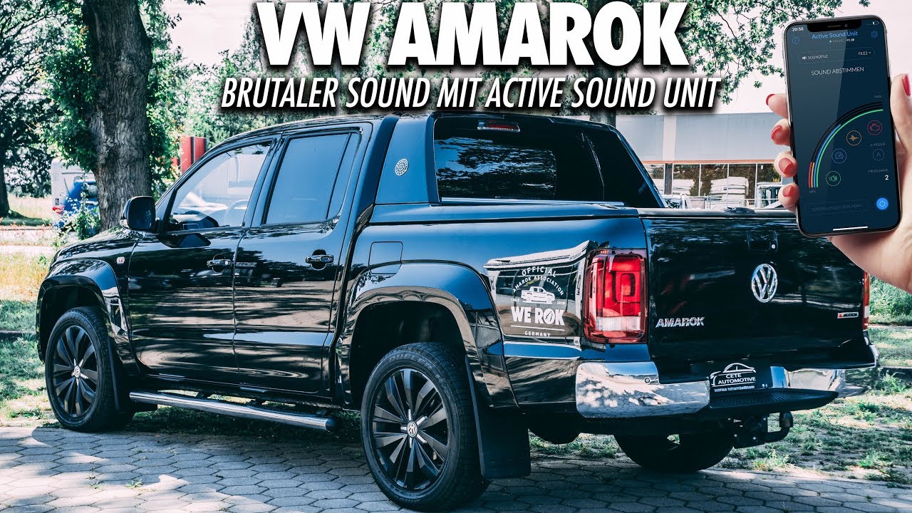 KRASS! Soundmodul im VW Amarok 3.0 TDI V6 Sound | Cete Automotive