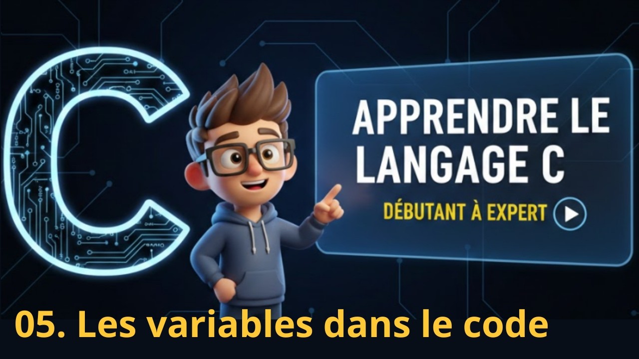 Formation au Langage C - Leçon 5 : Les variables dans le code