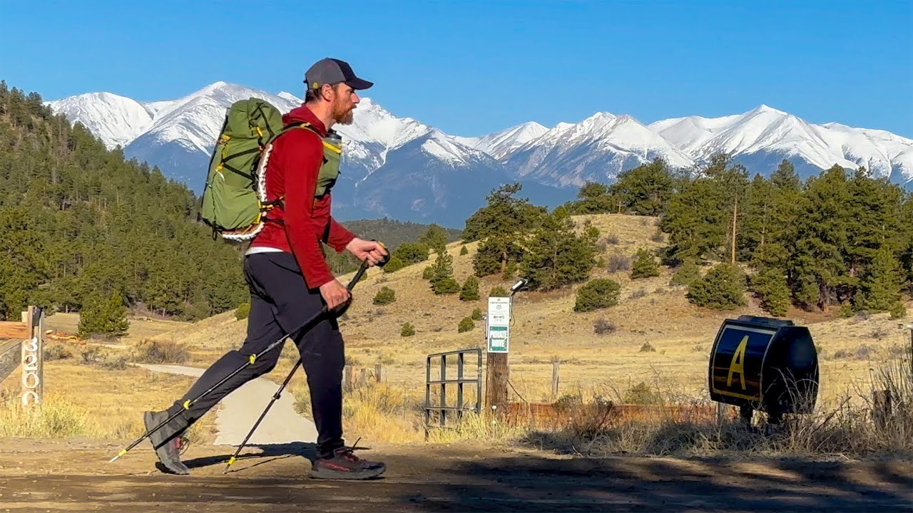 Fastpacking Salida to Buena Vista через Aspen Ridge