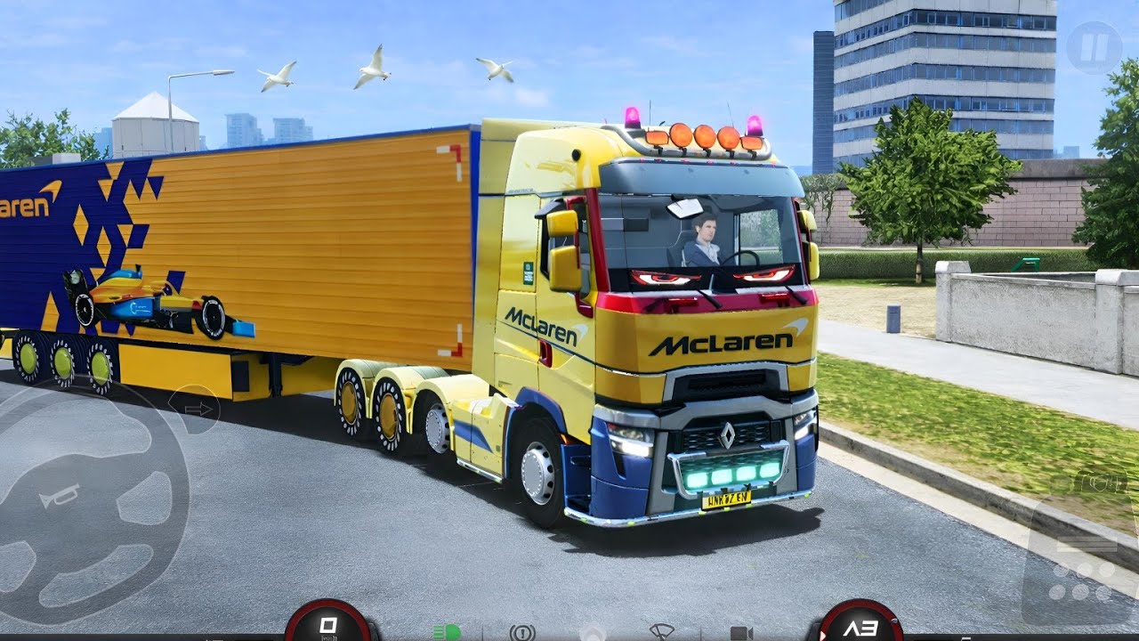 🚚Truckers of Europe 3 🛣️Automotive Parts Delivery ✅Nuremberg to Munich Using a 2021 Renault R Ranger