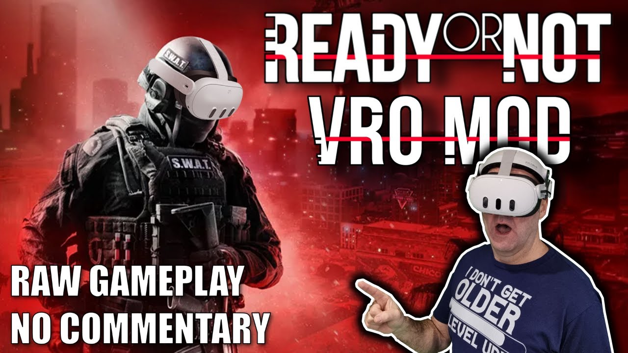 Ready or Not VR MOD &mdash; сырой геймплей БЕЗ КОММЕНТАРИЕВ