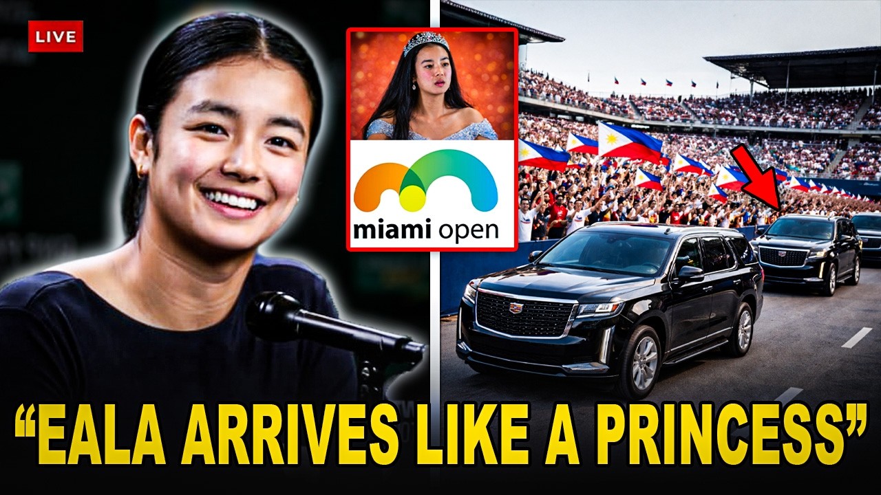 CROWD GOES WILD! Alex Eala Arrives Like A PRINCESS In Miami