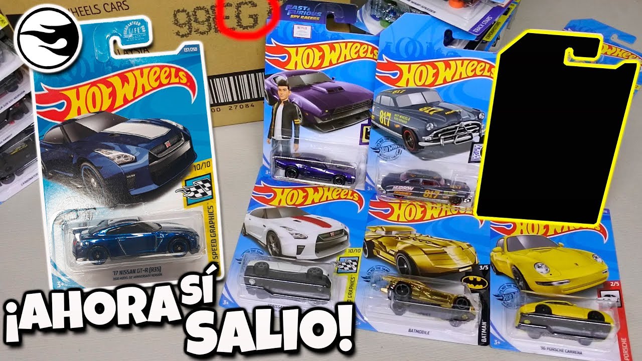 Por fin salio el Chase - Hot Wheels Caja / Case G 2020 - Fast & Furious, GTR R35 50 Anniversary