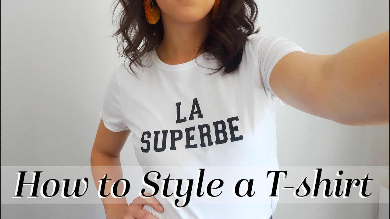 How to Style a Graphic T-shirt ft. S&eacute;zane La Superbe Tee