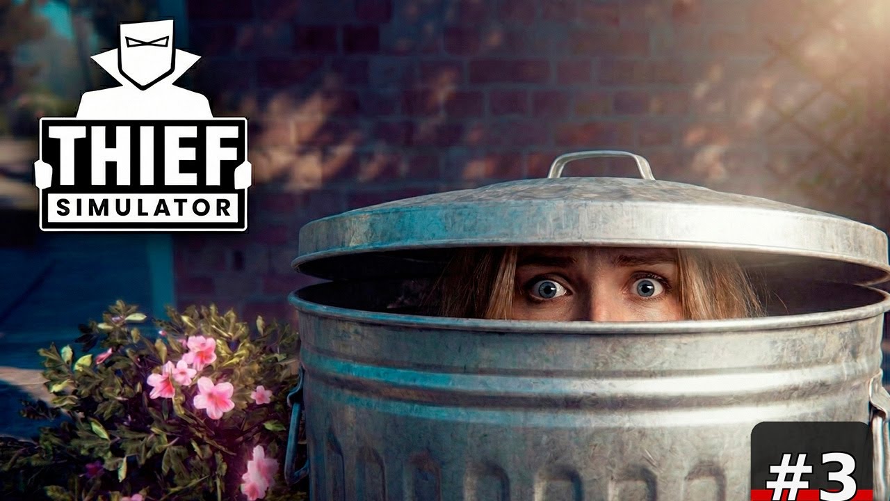 Моя воровская карьера дошла до мусорки Thief simulator | #3