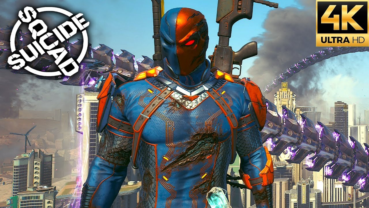 Suicide Squad: Kill The Justice League - Deathstroke Free Roam Gameplay (4K 60FPS)